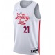 Joel Embiid Philadelphia 76ers Camiseta Nike Swingman Unisex 2022/23 - Edición City - Blanca