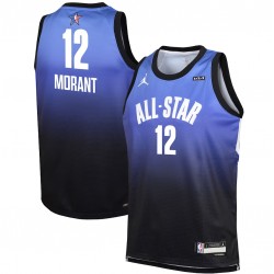 Ja Morant Jordan Brand Youth 2023 NBA All-Star Juego Swingman Camiseta - Azul