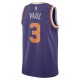 Chris Paul Phoenix Suns Nike Unisex 2022/23 Swingman Camiseta - Icon Edición - Púrpura
