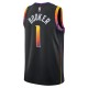 Devin Booker Phoenix Suns Jordan Brand 2022/23 Declaración Edición Swingman Camiseta - Negro