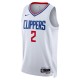 Kawhi Leonard LA Clippers Nike Unisex 2022/23 Swingman Camiseta - Association Edición - Blanco