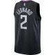 Kawhi Leonard LA Clippers Jordan Brand 2020/21 Swingman Camiseta - Statement Edición - Negro