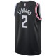 Kawhi Leonard LA Clippers Nike Unisex 2022/23 Swingman Camiseta - City Edición - Negro