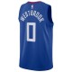 Los Angeles Clippers Nike Icon Edición Swingman Camiseta - Azul - Russell Westbrook - Unisex