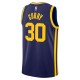 Stephen Curry Golden State Warriors Jordan Brand 2022/23 Declaración Edición Swingman Camiseta - Navy