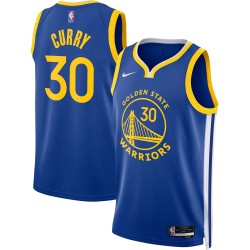 Stephen Curry Golden State Warriors Nike Unisex 2022/23 Swingman Camiseta - Icon Edición - Royal