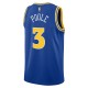 Jordan Poole Golden State Warriors Nike 2022/23 Swingman Camiseta Royal - Edición Clásica