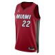 Jimmy Butler Miami Heat Jordan Brand 2022/23 Declaración Edición Swingman Camiseta - Rojo