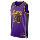 Los Angeles Lakers Jordan Statement Edición Swingman Camiseta - Púrpura - Rui Hachimura - Unisex