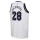 Los Angeles Lakers Nike City Edición Swingman Camiseta 22 - Blanco - Rui Hachimura - Jóvenes