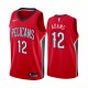Steven Adams New Orleans Pelicans 2020-21 Declaración roja Camisetas 2020
