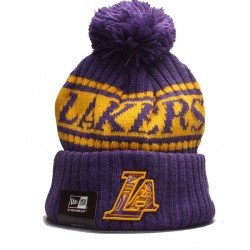 Los Angeles Lakers New Times equipo de tejido deportivo de Púrpura y amarillo - para hombres y mujeres