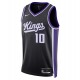 Domantas Sabonis Sacramento Kings Nike Camiseta Swingman unisex - Edición Icon - Negro