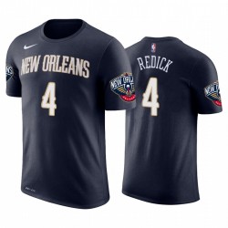 Negro Friday New Orleans Pelicans J.J. Camiseta del icono de Redick