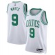 Camiseta Nike Icon Edition Swingman de los Boston Celtics - Blanco/Verde - Derrick White - Unisex