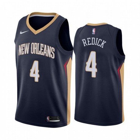 J.j. Redick New Orleans Pelicans & 4 Icon Men's Camisetas - Marina