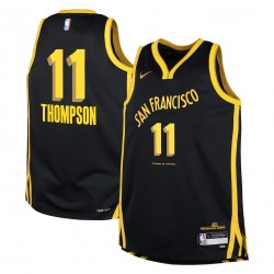 Klay Thompson Golden State Warriors Camiseta Técnica Nike Swingman Edición Ciudad - Negra