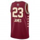Camiseta unisex LeBron James Jordan Brand 2024 NBA All-Star Game Swingman - Carmesí