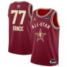 Camiseta unisex Jordan Brand Luka Dončić 2024 NBA All-Star Game Swingman - Carmesí