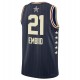 Joel Embiid Jordan Brand Camiseta unisex 2024 NBA All-Star Game Swingman - Azul marino