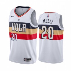 New Orleans Pelicans Nicolo Melli y 20 camisetas de hombres ganados