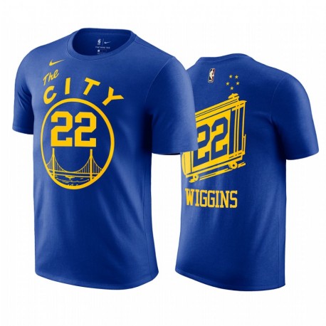 Andrew Wiggins 2020-21 Warriors & 22 Classic Edition Camiseta Royal