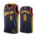 Klay Thompson Golden State Warriors Navy City Edition Oakland 2020-21 Camisetas