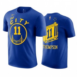 Klay Thompson 2020-21 Warriors # 11 Classic Edition Camiseta Royal