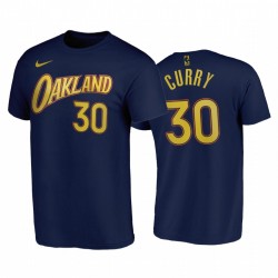 Stephen Curry 2020-21 Warriors & 30 City Edition marina camiseta Oakland