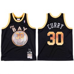 E-40 x Golden State Warriors Stephen Curry y 30 Negro Camisetas Limited Edition