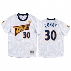 AAA X M # N Collection Stephen Curry y 30 Warriors Blanco Camisetas