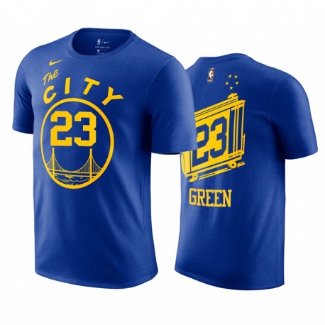 Draymond Green 2020-21 Warriors & 23 Classic Edition Camiseta Royal