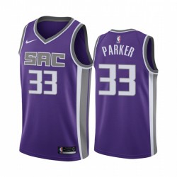 Jabari Parker Sacramento Reyes icono púrpura y 33 camisetas