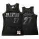 Portland Trail Blazers Jusuf Nurkic y 27 Black Shackback Tonal Camisetas