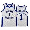Blazers Damian Lillard # 1 Baloncesto de la escuela secundaria Camisetas