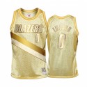 Damian Lillard # 0 Portland Trail Blazers Golden Midas SM Camisetas