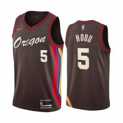 Rodney Hood Portland Trail Blazers 2020-21 Chocolate City Edition Camisetas Oregon